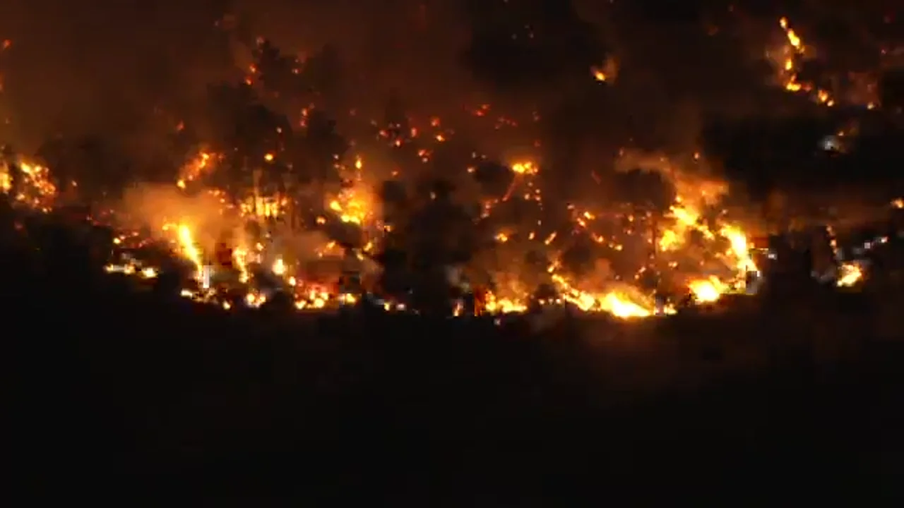 Burgohondo, Àvila, incendi
